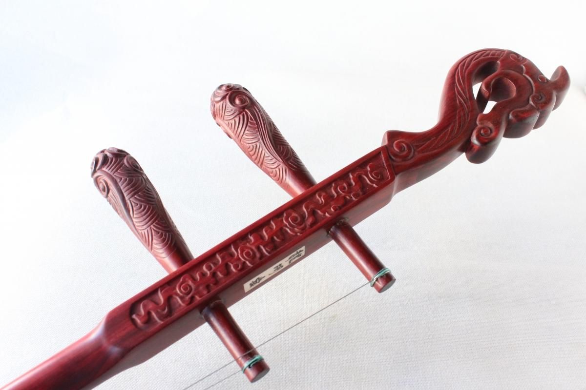 龍頭彫刻紫檀二胡（試聴可） - 二胡の通販、卸販売なら|中国楽器専門店