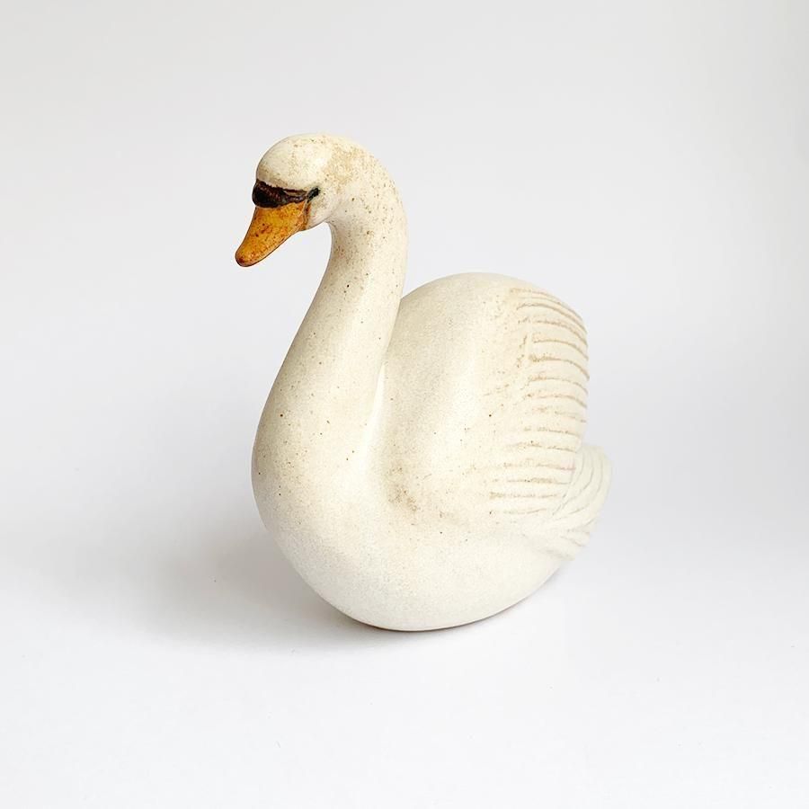 ヴィンテージオブジェ | リサ・ラーソン 白鳥 - 北欧雑貨のLiLiCoCo