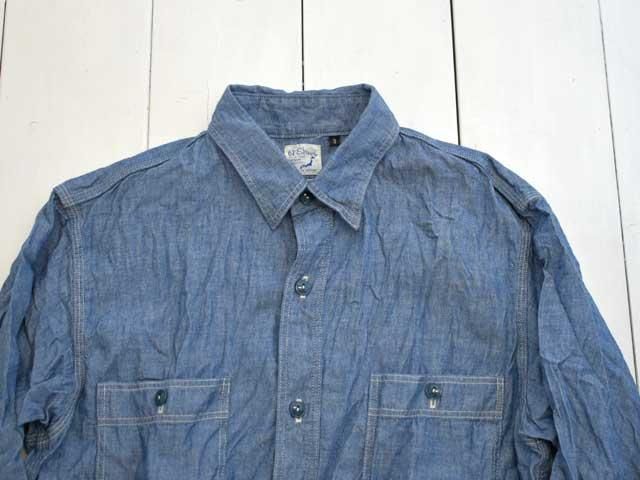 orslow (オアスロウ) CHAMBRAY WORK SHIRTS 01-8070-84 シャツ
