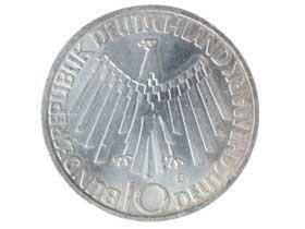 1972年ミュンヘンオリンピック記念10マルク銀貨|ドイツ|コレクターズ