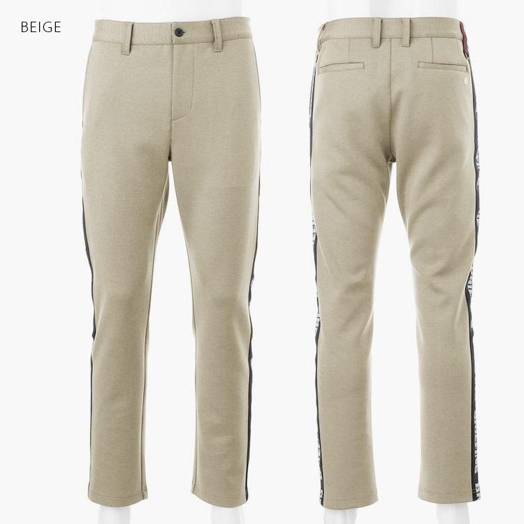 MENS WARM SIDE LOGO LINE SLIM PANTS（メンズウォームサイドロゴ