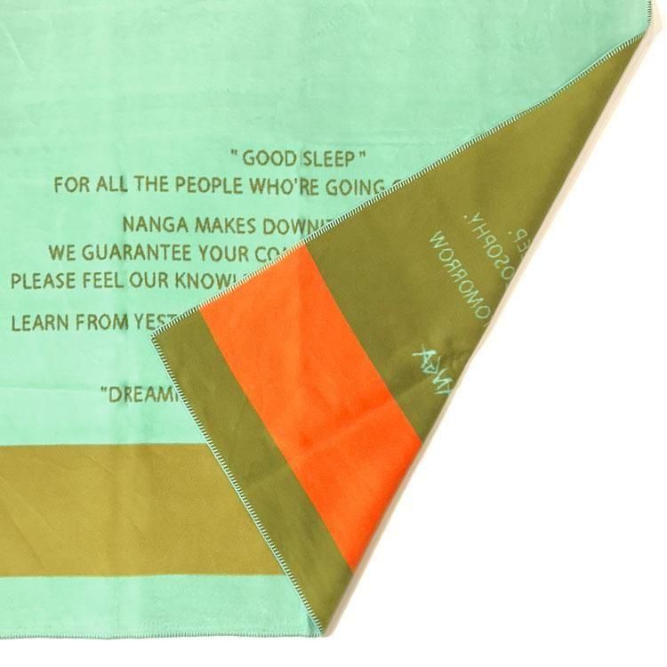 グッドスリープボーダーコットンブランケット シングル - NANGA