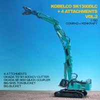 LIEBHERR LTM11200NX + 54m Jib MICｶﾗｰ 1/50 - KENKRAFT