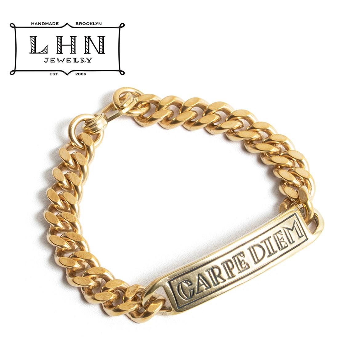 LHN Jewelry / エルエイチエヌジュエリー] CARPE DIEM ID BRACELET