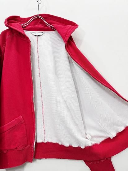 ANCELLM（アンセルム） 2025AW 25AW ZIP UP HOODIE Red - Laid back