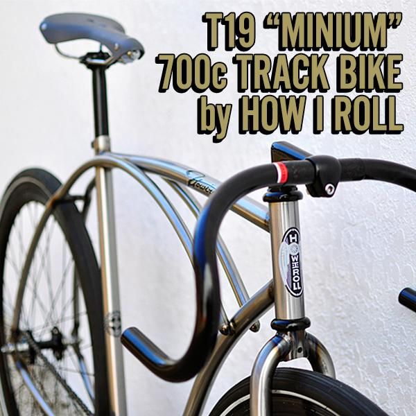 MINIUM - T19 x HOW I ROLL 700c TRACK BIKE - Candyrim(キャンディー