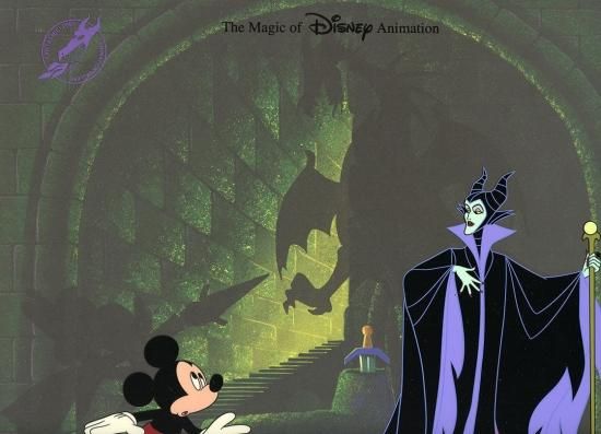 ディズニー セル画 The Magic of Disney Animation ディズニー セル画