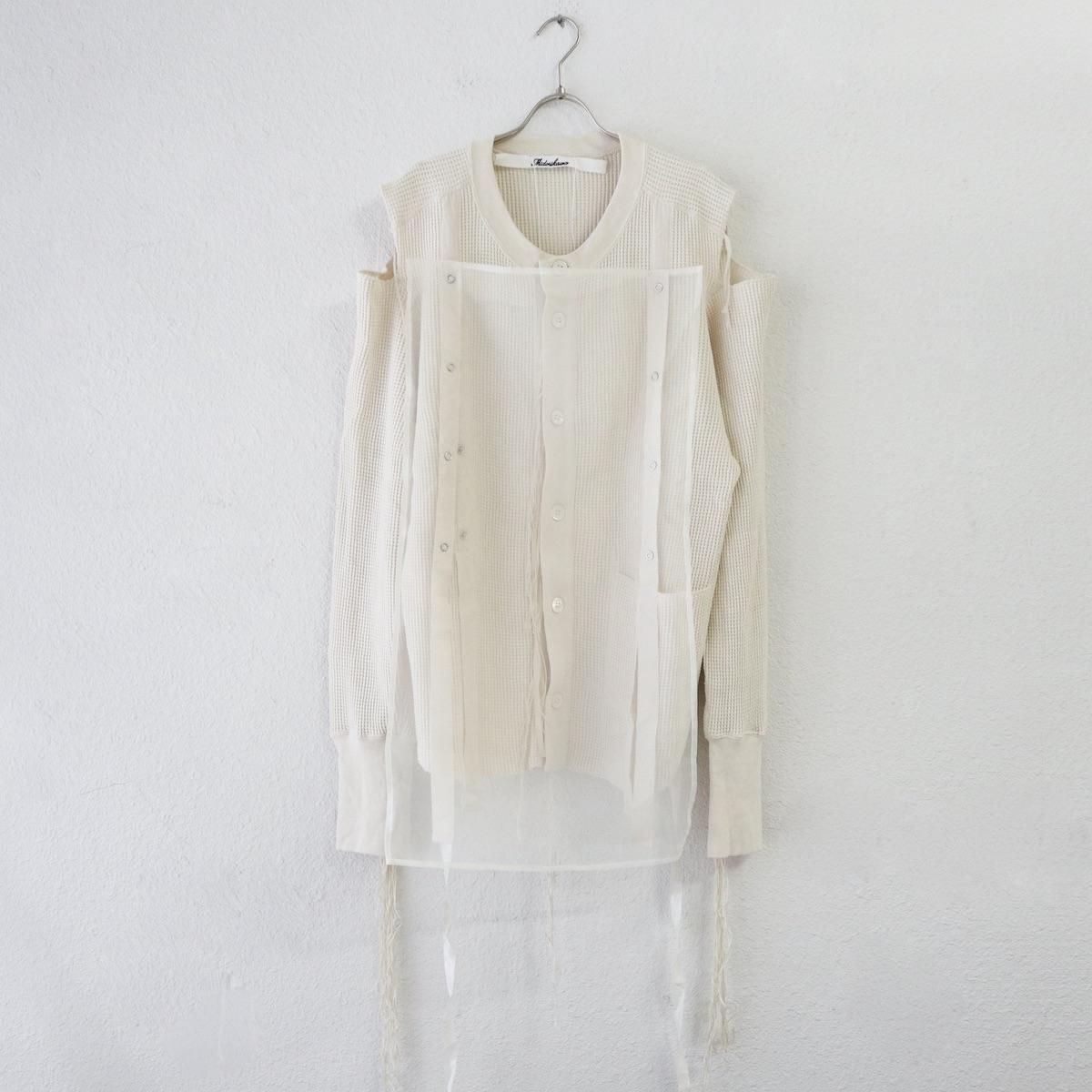 Midorikawa / Crewneck thermal cardigan-Midorikawaの通販EQUAL
