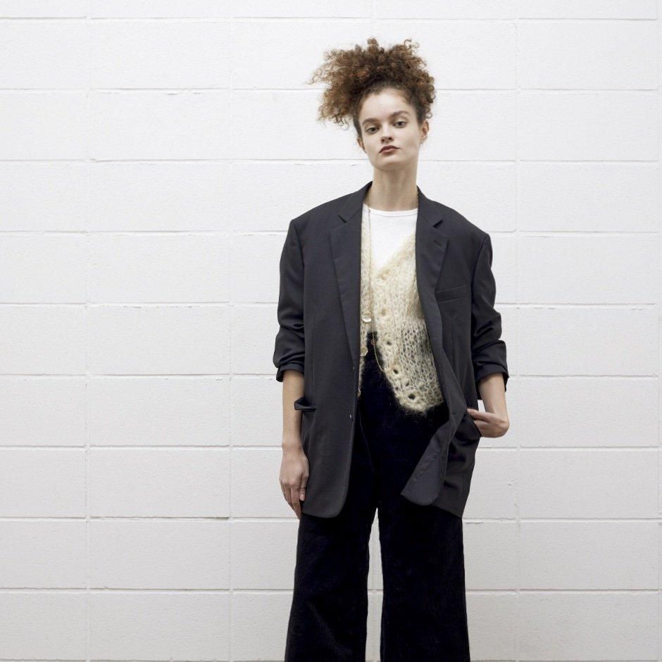 UNUSED Womens / Mohair knit cardigan-UNUSEDの通販EQUAL