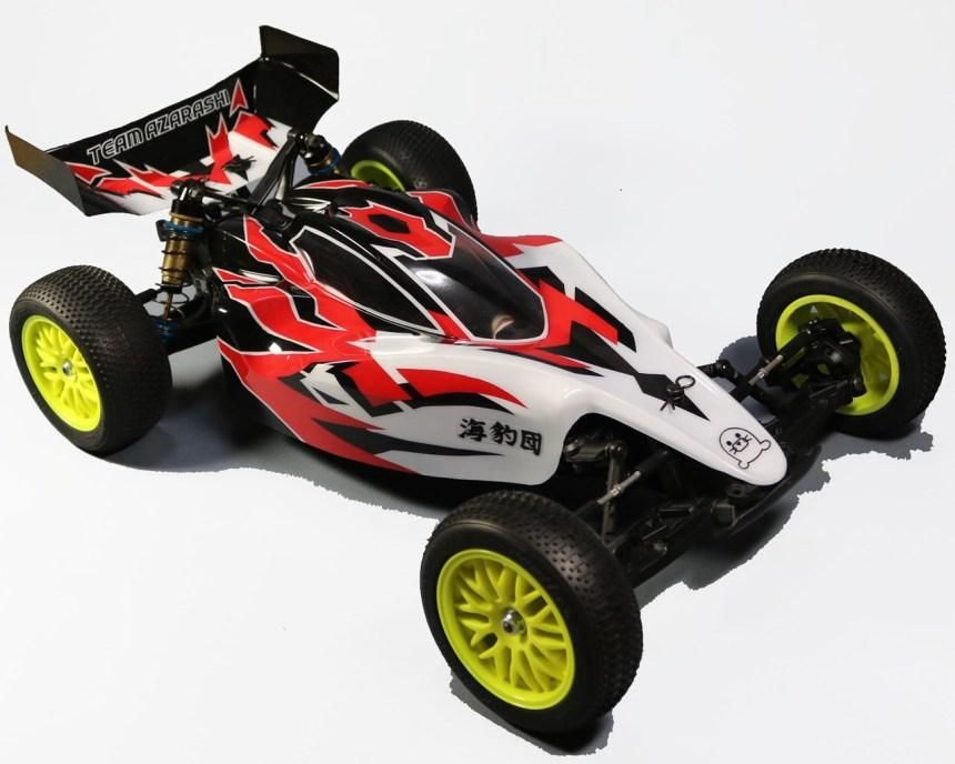 AZ-0062・Team AZARASHI製 ヴィスター ボディー（TD2シャーシ用（DT-02