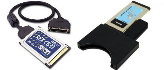 SCSI ExpressCard