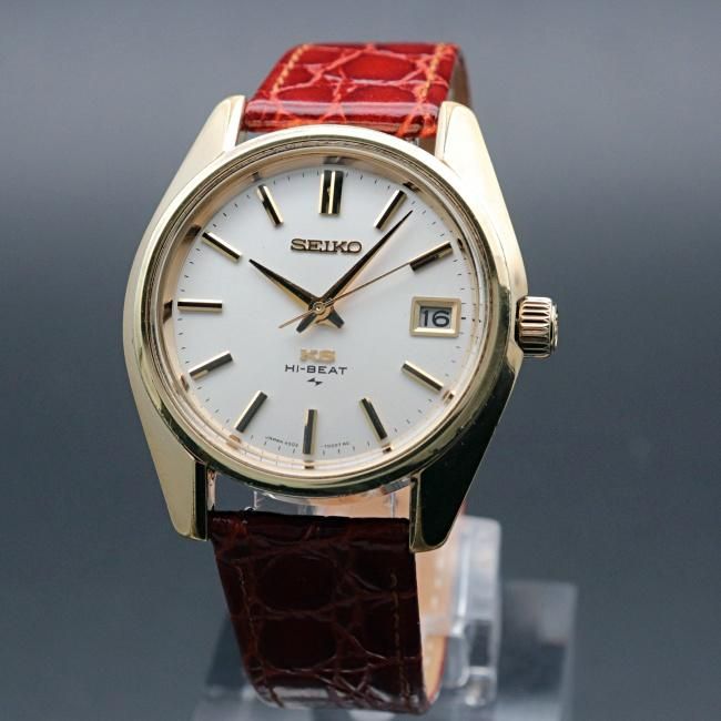 1970年製 アンティーク キング セイコー 4502-7001 45KS ハイビート 手