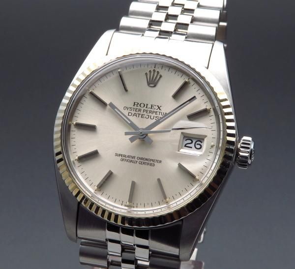 1981年製 USED ロレックス デイトジャスト 16014 WGベゼル 新品仕上