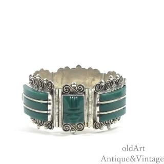 メキシコブレスレットバングル - old Art Antique&Vintage