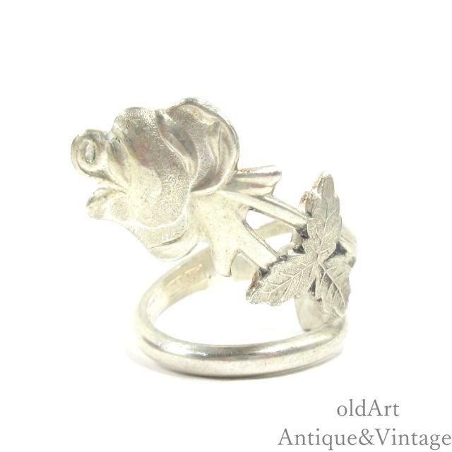 北欧フィンランド製1969年シルバー830製スプーンリング指輪【9号】【N