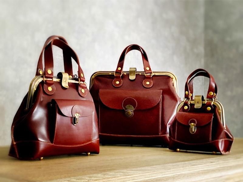 ドクターズバッグ | 本革レトロ - handmade order leathers KALEIDOSCOPE