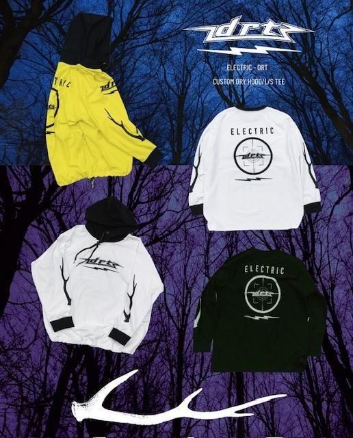 ELECTRIC x DRT / TROPHY SHOT DRY HOOD - HONEYSPOT