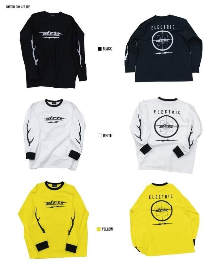 ELECTRIC x DRT / TROPHY SHOT DRY L/S TEE - HONEYSPOT