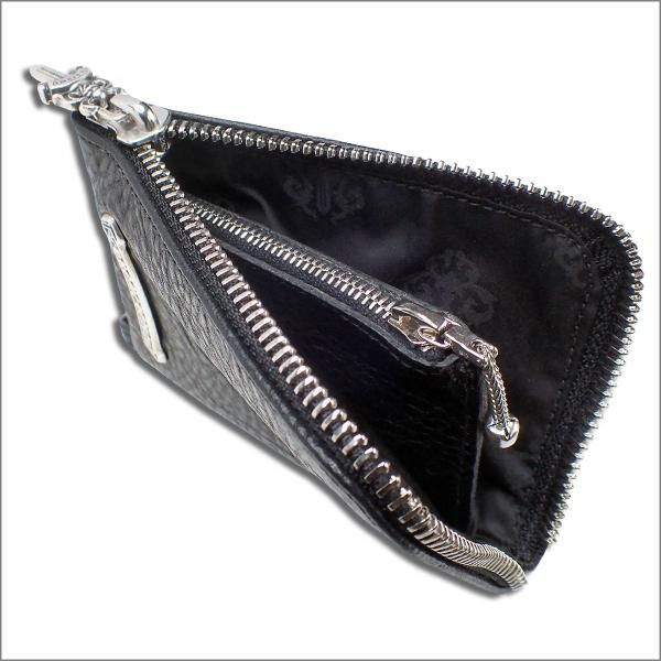 CHROME HEARTS (クロムハーツ) タイニー ジップ ウォレット /クロス