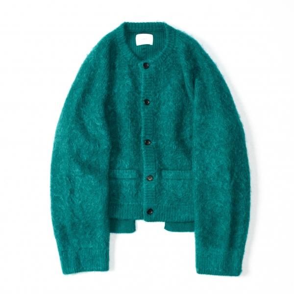 stein(シュタイン)/KID MOHAIR CARDIGAN/Green 通販 取り扱い-CONCRETE