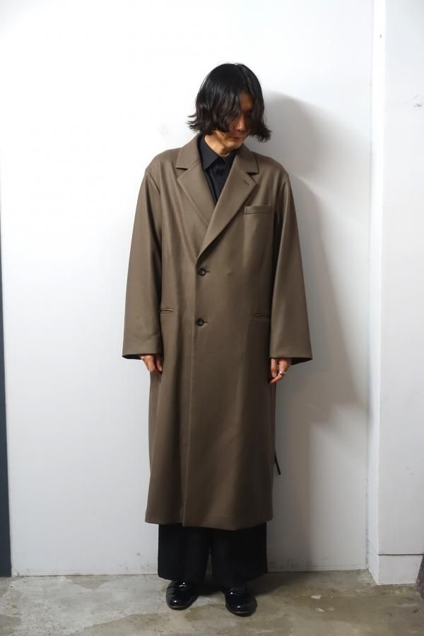 ssstein(シュタイン)/OVERSIZED MAXI-LENGTH DOUBLE BREASTED COAT