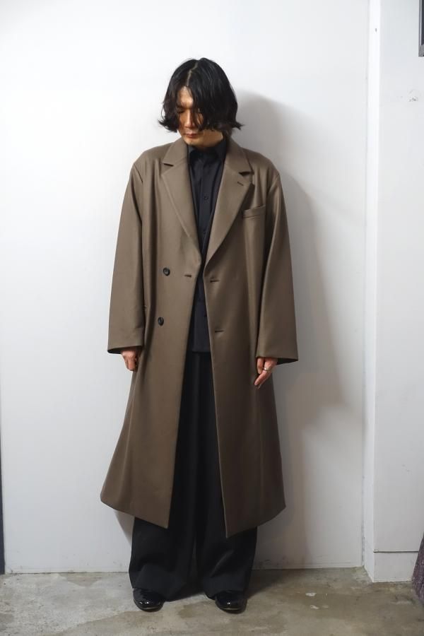 ssstein(シュタイン)/OVERSIZED MAXI-LENGTH DOUBLE BREASTED COAT
