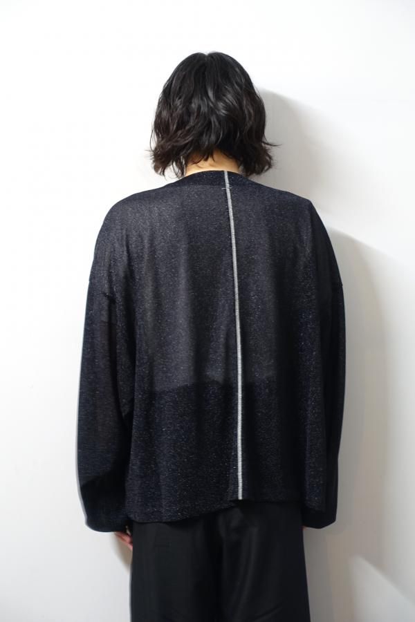 SHINYAKOZUKA(シンヤコズカ)/MASSIVE CARDI/BLACK 通販 取り扱い