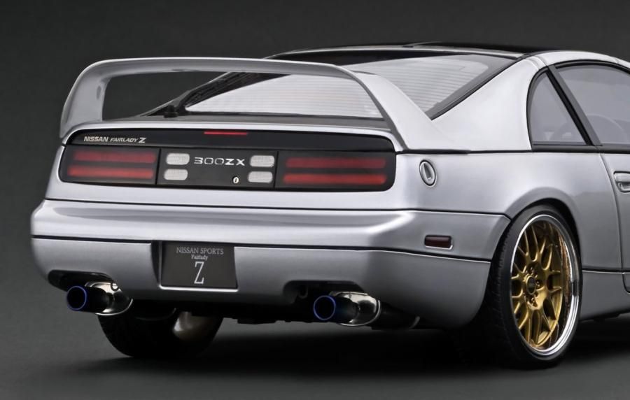 IG3422 1/18 Nissan Fairlady Z（Z32）2by2 Silver - ig-model