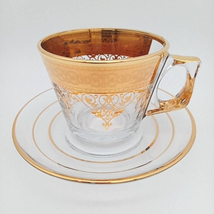 トルコ製ガラスカップ（クリアタイプ） -Tea&Coffee Cup-