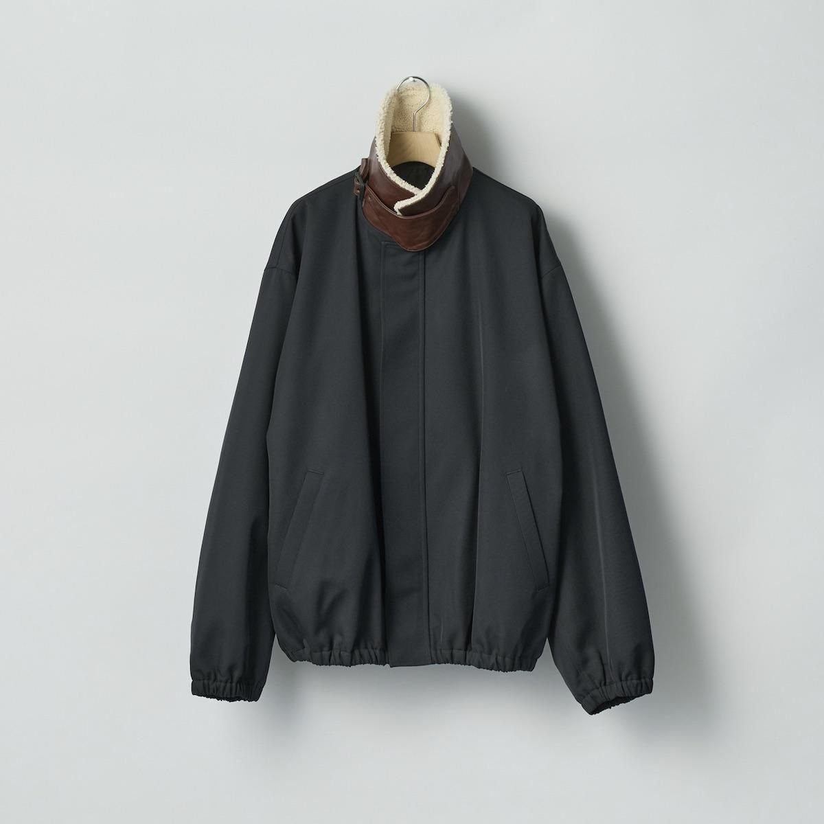 ssstein | Mouton Collar Padded Jacket (D.Navy) - FFC.