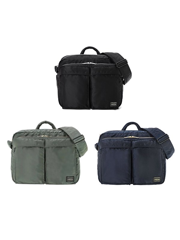 TANKER SLING BAG W zip(XL)-タンカースリングバッグダブルジップXL