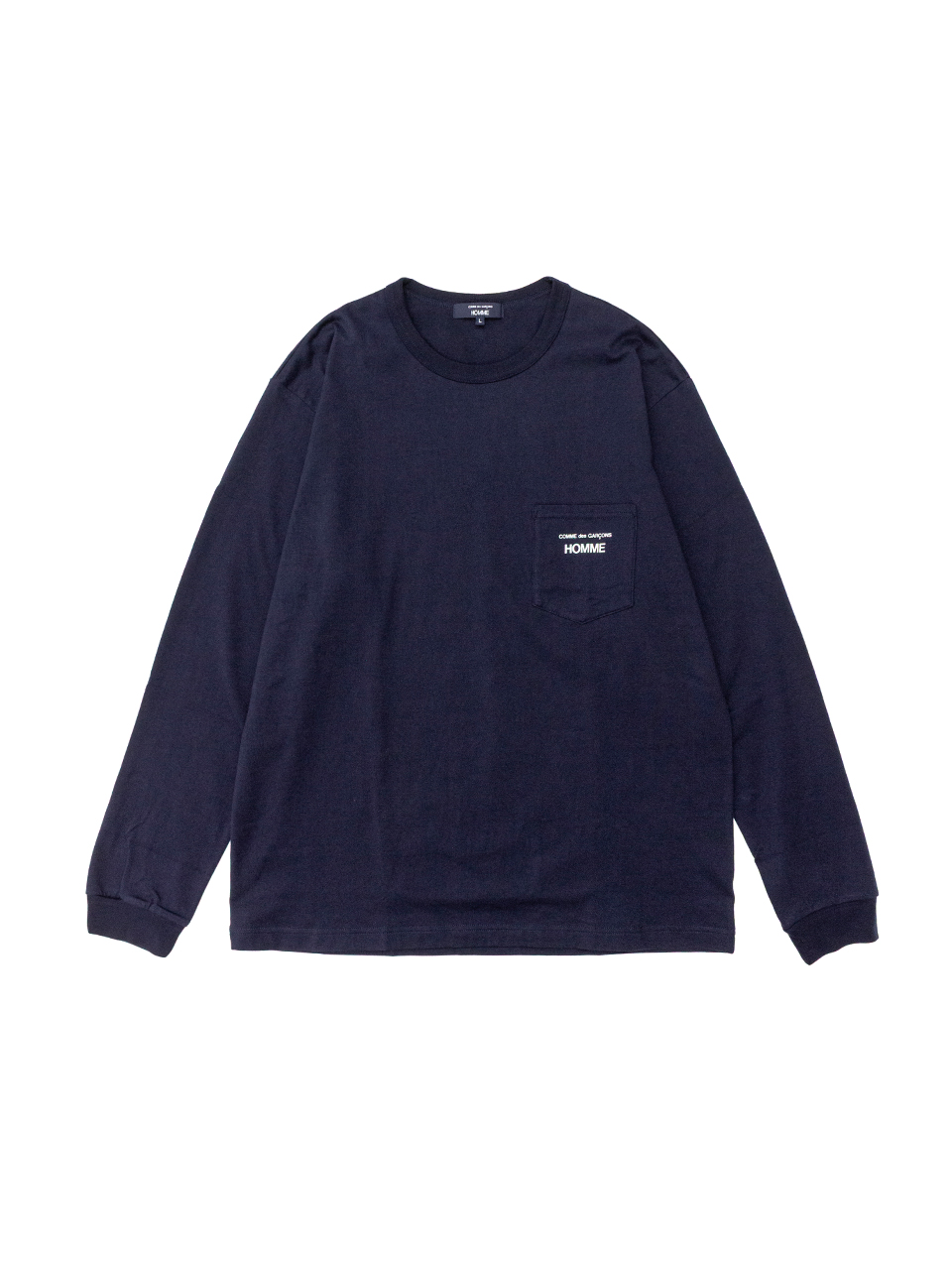 Cotton jersey product printed long sleeve T-shirt-コットン