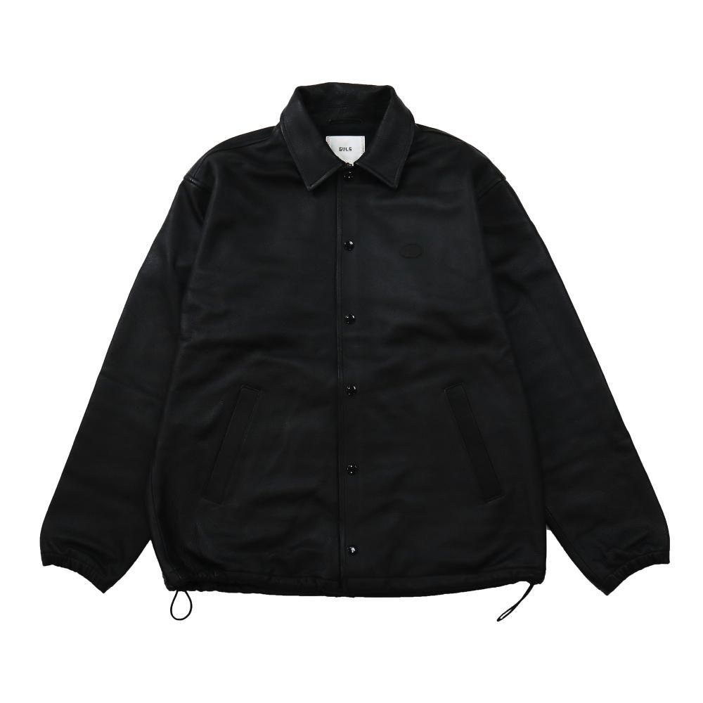 GAVIAL, leather coach jacket