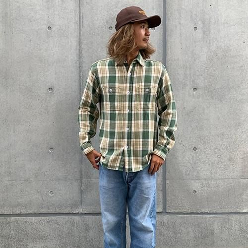 STANDARD CALIFORNIA SD Flannel Check Shirt - FLOATER