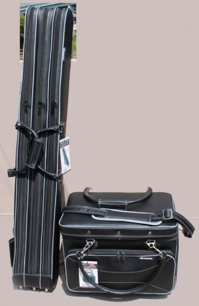 しっかり収納！へらバック40L 3層ロッドケース2点セット