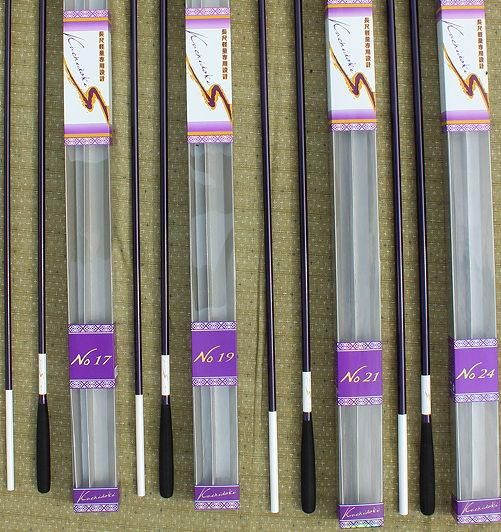 本数限定にて特価です！長尺軽量竿「カチドキーS」15尺～24尺