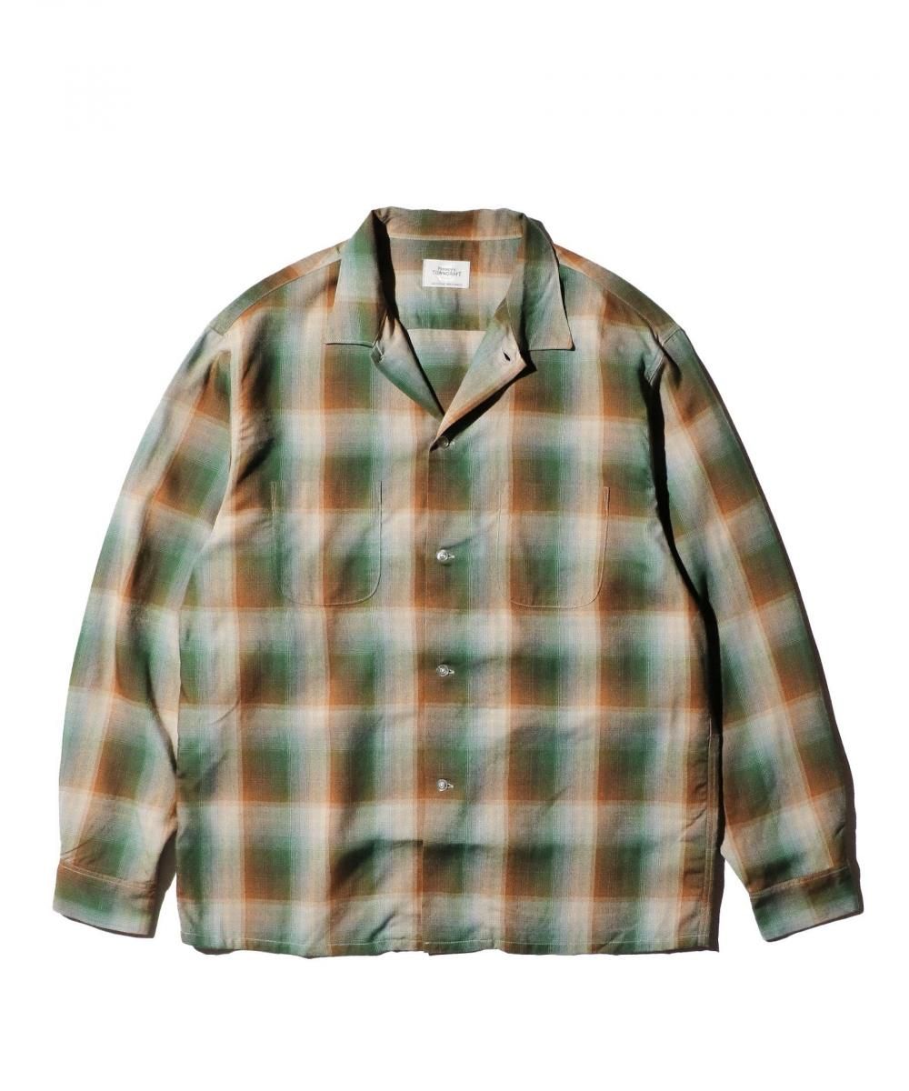 TOWNCRAFT / 60S OMBRE PLAID RAYON SHIRTS MADE IN JAPAN