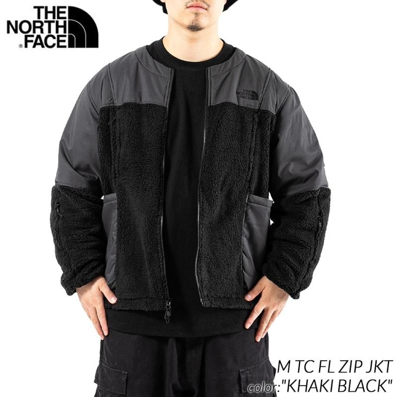 海外限定 THE NORTH FACE M TC FL ZIP JKT BLACK ザ ノースフェイス