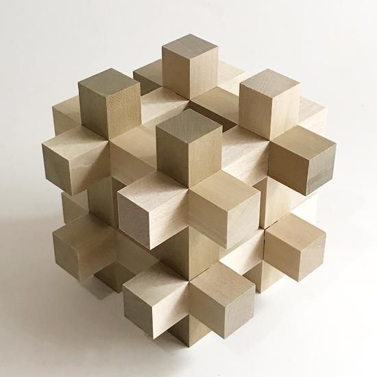 山中組木工房 : 玉入れ組木(赤) / 山中成夫 - Swimsuit Department