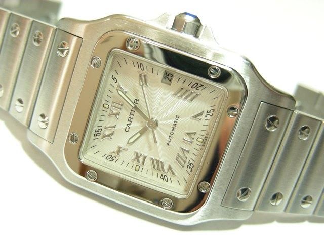 カルティエ サントス・ガルベ LM オートマチック - 腕時計専門店THE
