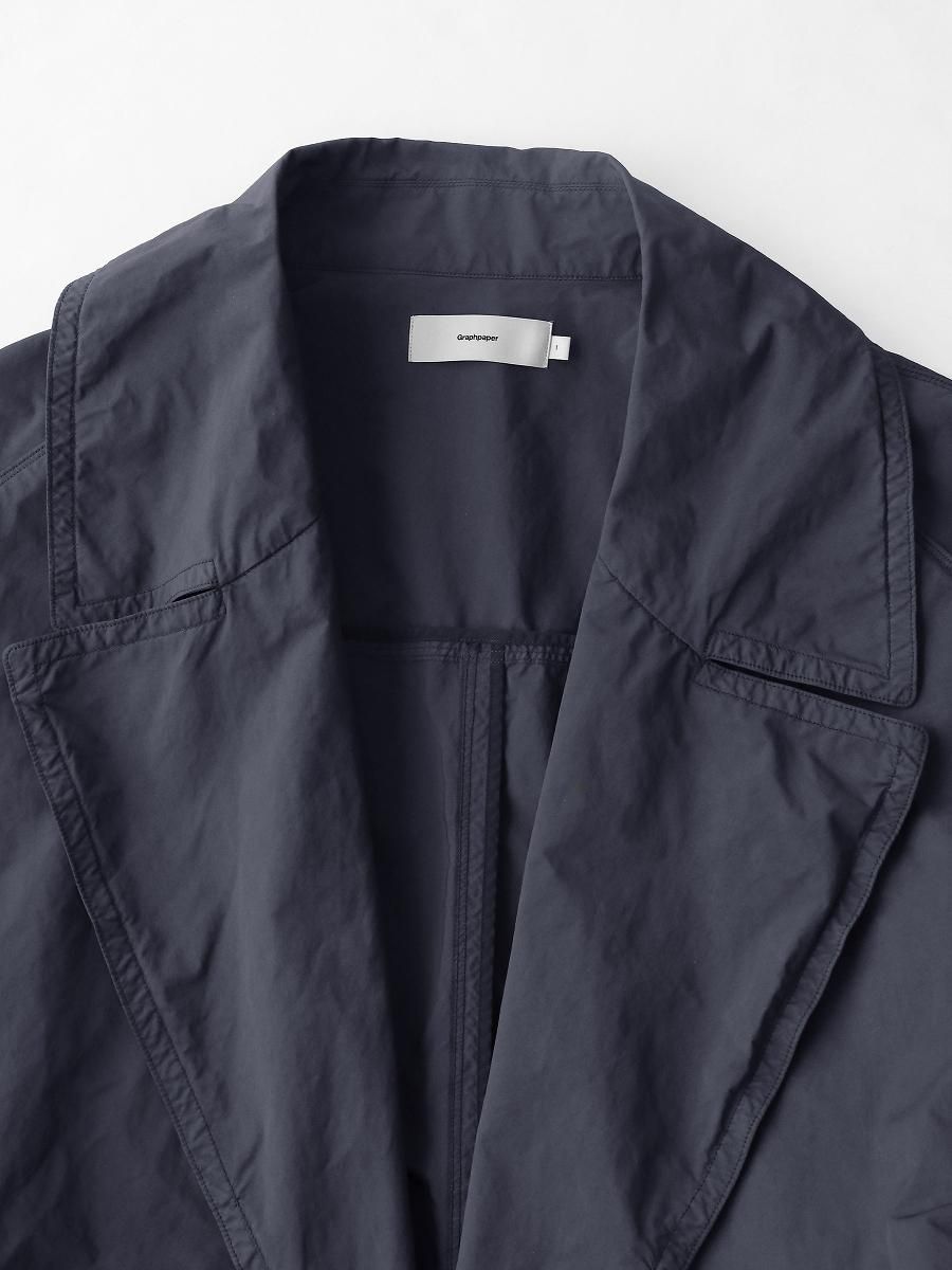 Graphpaper - グラフペーパー / GARMENT DYED GOWN COAT | NOTHING BUT