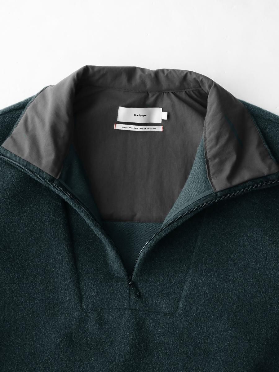 Graphpaper - グラフペーパー / WOOL ALPACA BOA ANORAK BLOUSON