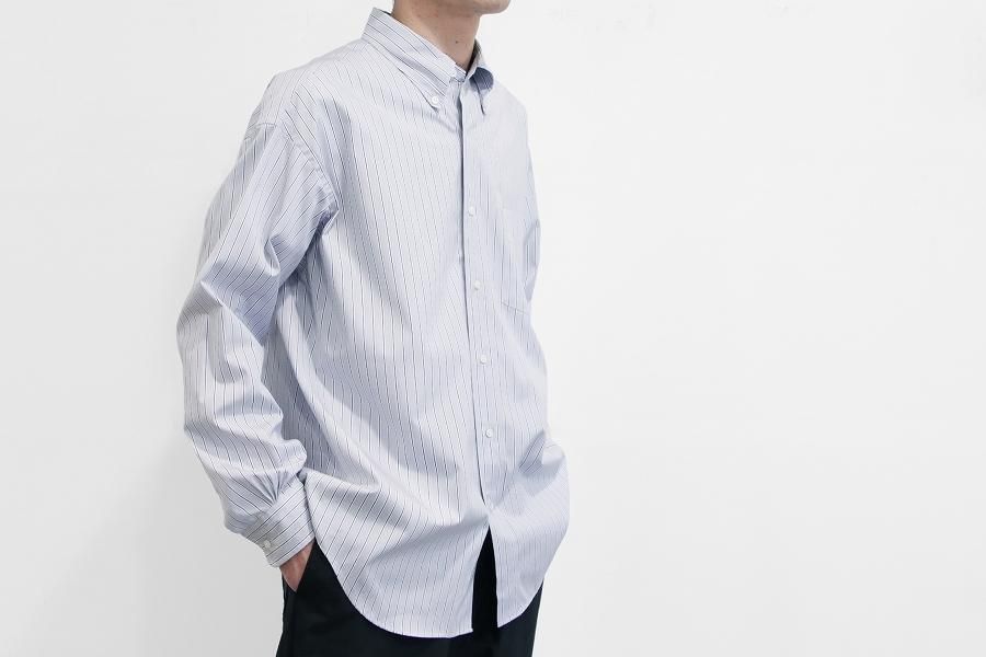 Graphpaper × THOMAS MASON - グラフペーパー / L/S B.D SHIRT
