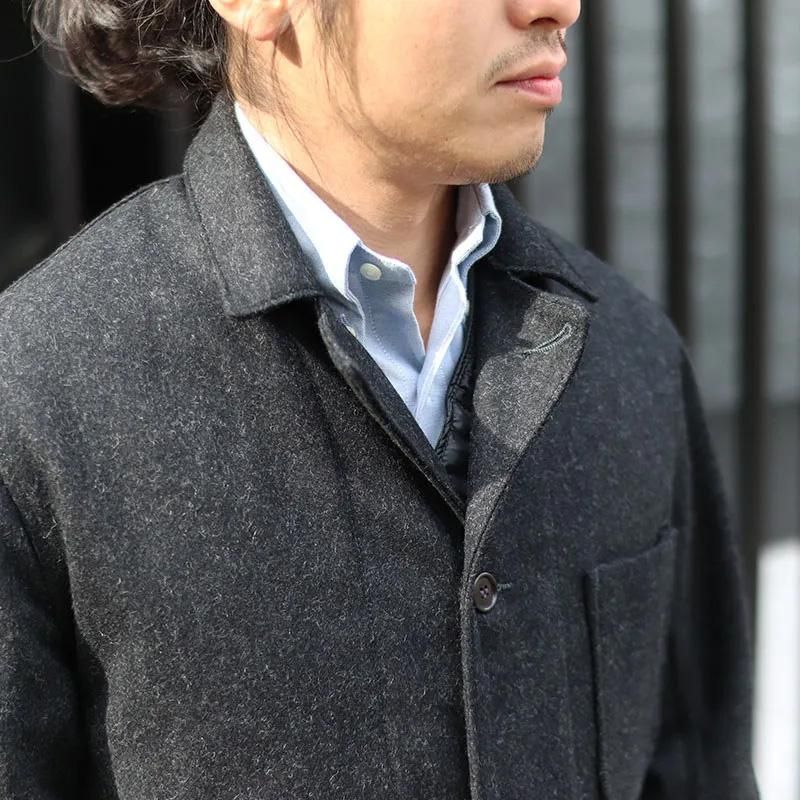 POST O'ALLS 【ポストオーバーオールズ】OK Rider -Wool melton