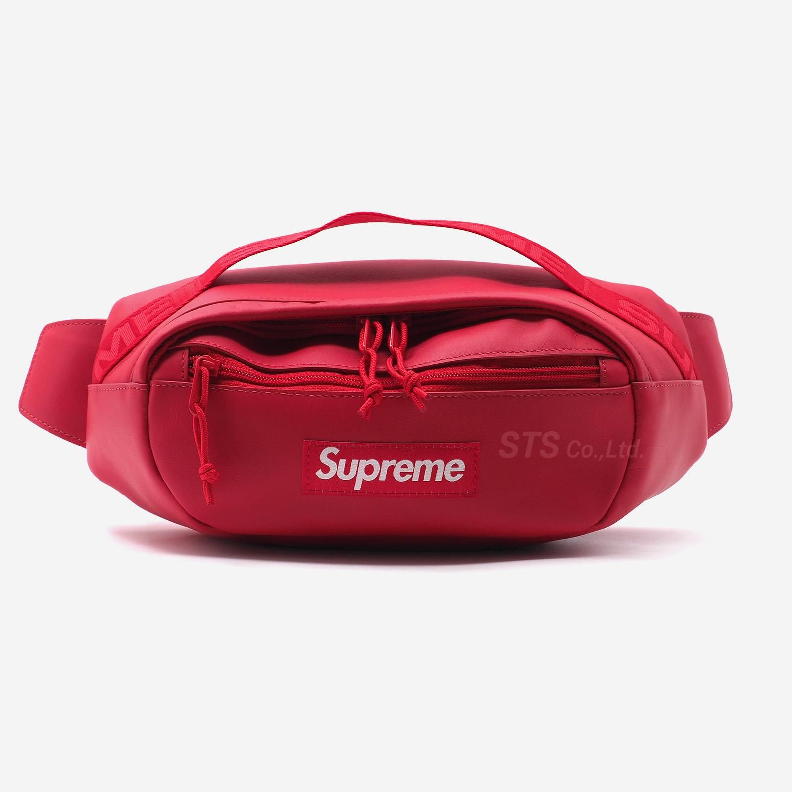 Supreme - Leather Waist Bag | 人気の高かった2018SSのバッグ類を
