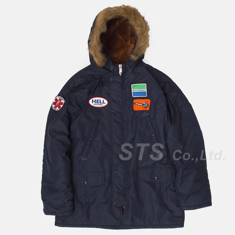 Supreme/HYSTERIC GLAMOUR N-3B Parka - ParkSIDER
