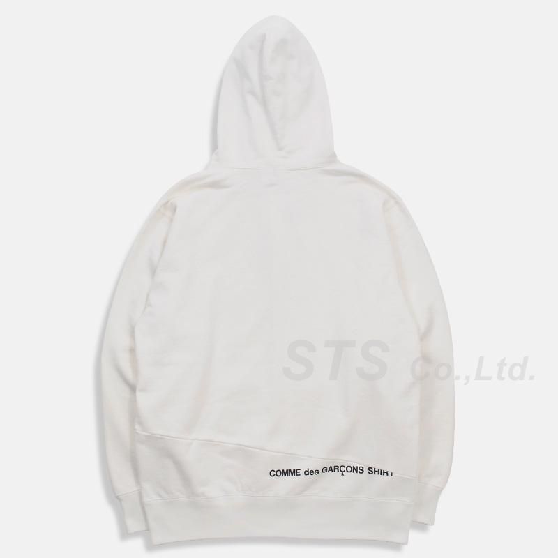 Supreme/Comme des Garcons SHIRT Split Box Logo Hooded Sweatshirt