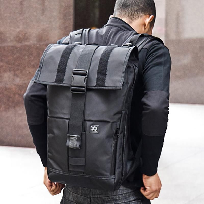 MISSION WORKSHOP - The Rambler Roll Top Backpack / Black - ParkSIDER