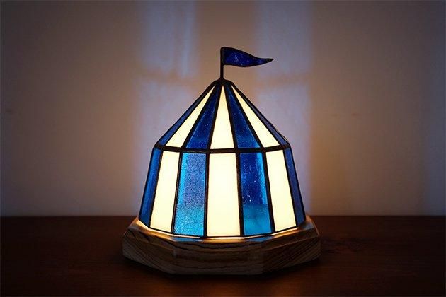 Nijiiro Lamp｜ニジイロランプ】 ステンドグラスの テーブルランプ