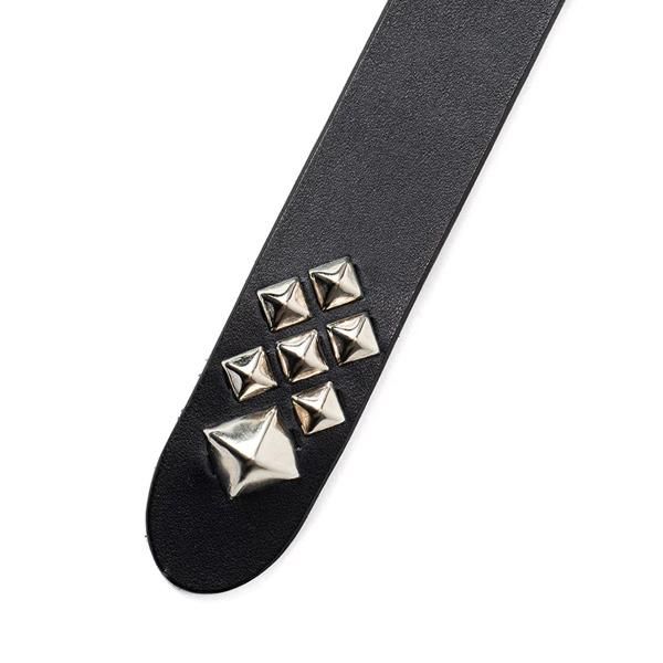 CALEE STUDS LEATHER NARROW BELT | スタッズベルト - ONE'S FORTE